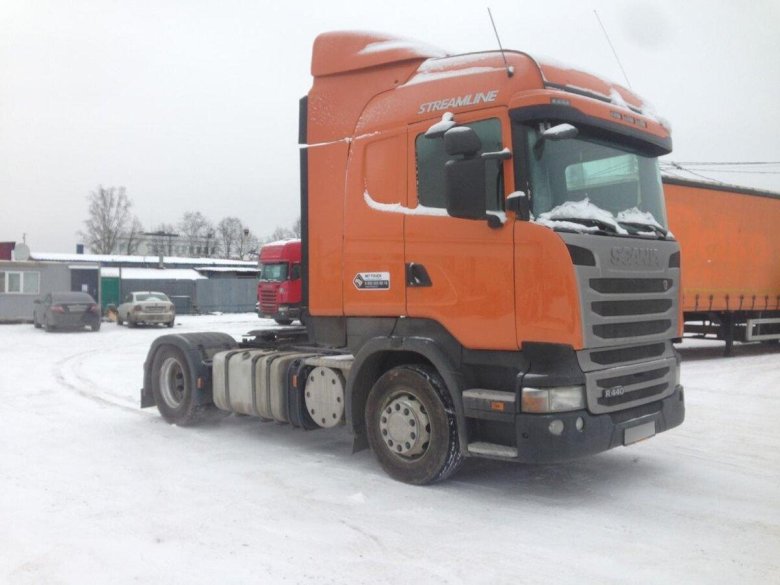 Расход топлива Скания 440 с грузом п/прицеп