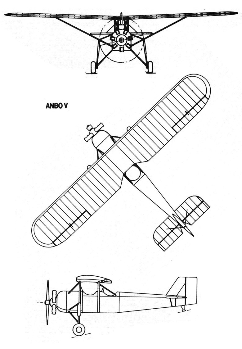 Anbo-v учебный летательный аппарат