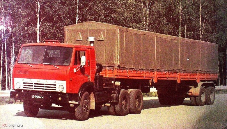 Камаз 5320 седельный тягач