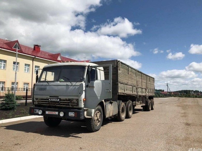 Камаз 5410 тягач зерновоз