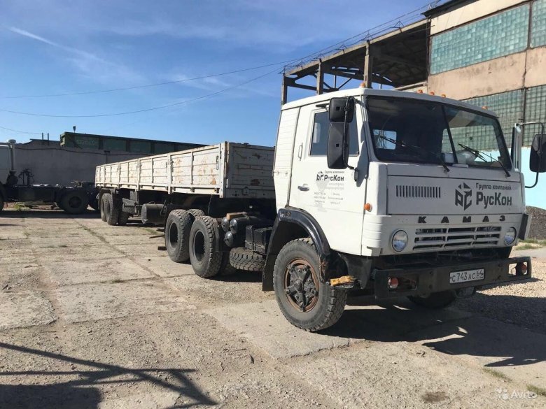 КАМАЗ 5410 лесовоз