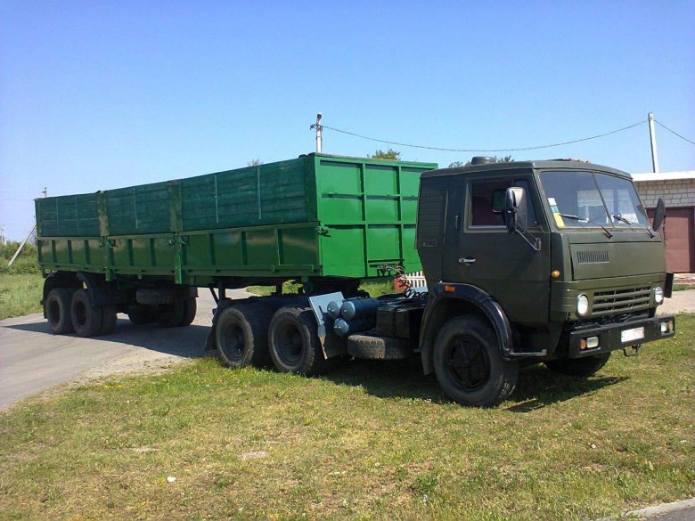 КАМАЗ 5410 зеленый