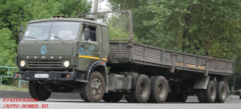КАМАЗ 54112 С полуприцепом ОДАЗ