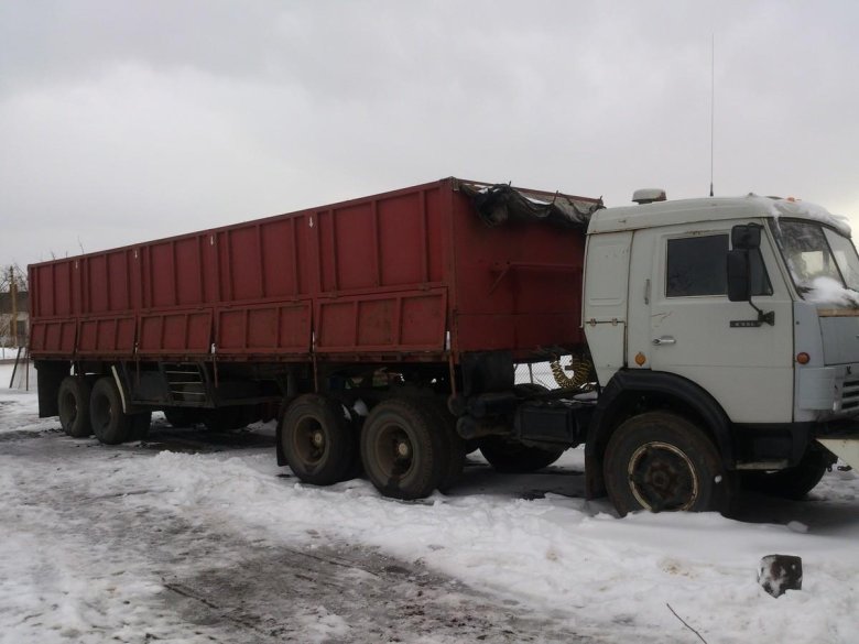 КАМАЗ 5410 бортовой зерновоз