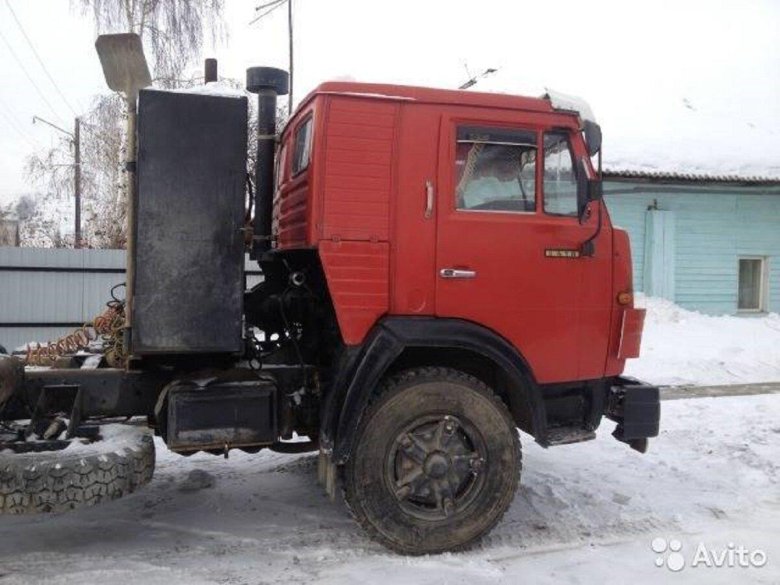 КАМАЗ 5410 С полуприцепом самосвал