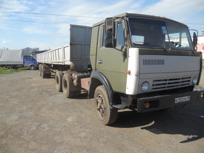 КАМАЗ 5410 С прицепом МАЗ