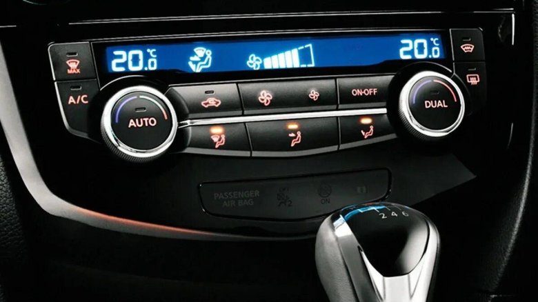 Кнопка климат контроля x-Trail t32