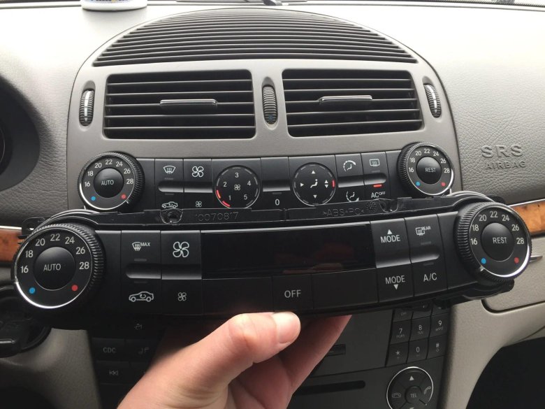 Климат контроль w211