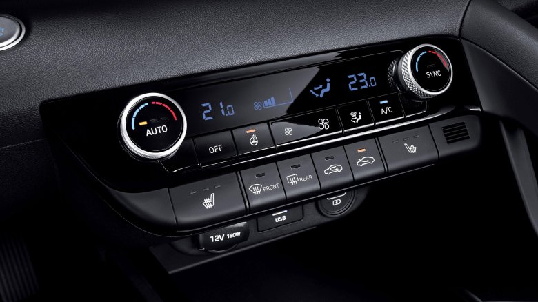 Климат контроль Elantra cn7