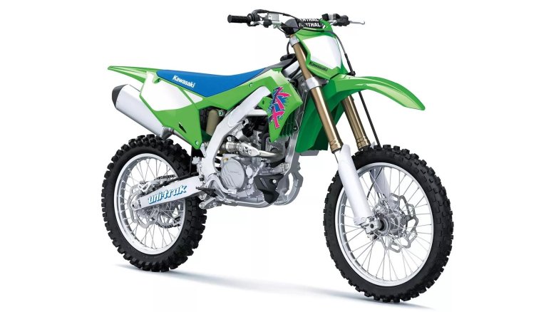 Кроссовый мотоцикл кавасаки