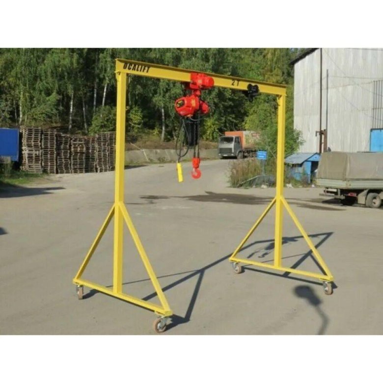 Кран мини козловой МПУ 500кг
