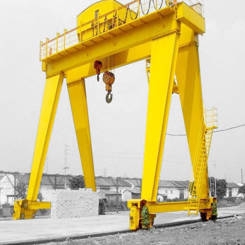 Одноконсольный козловой кран