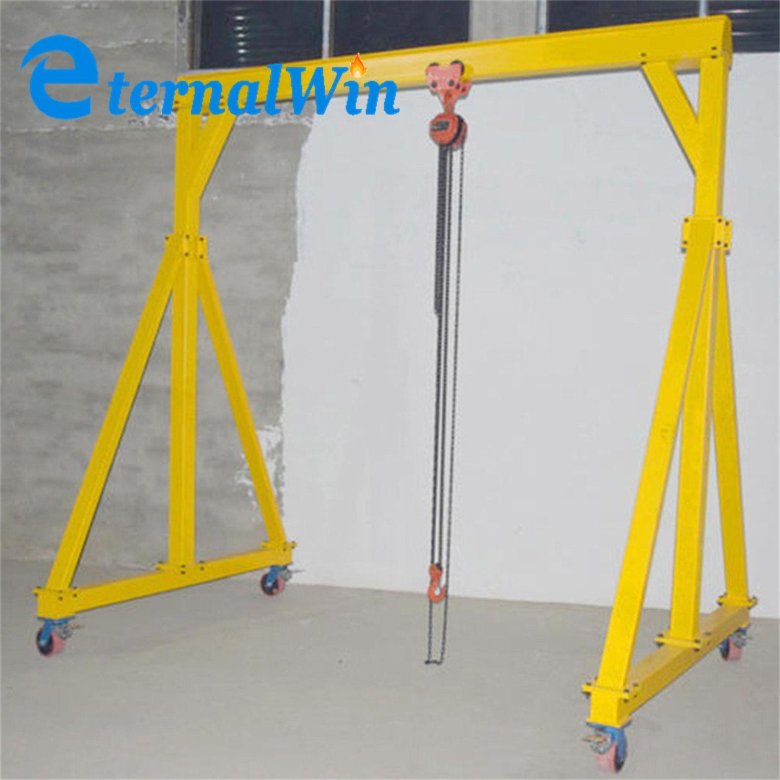 Мини-кран козловой МПУ OCALIFT Г/П 2т 3х3 метра ручной