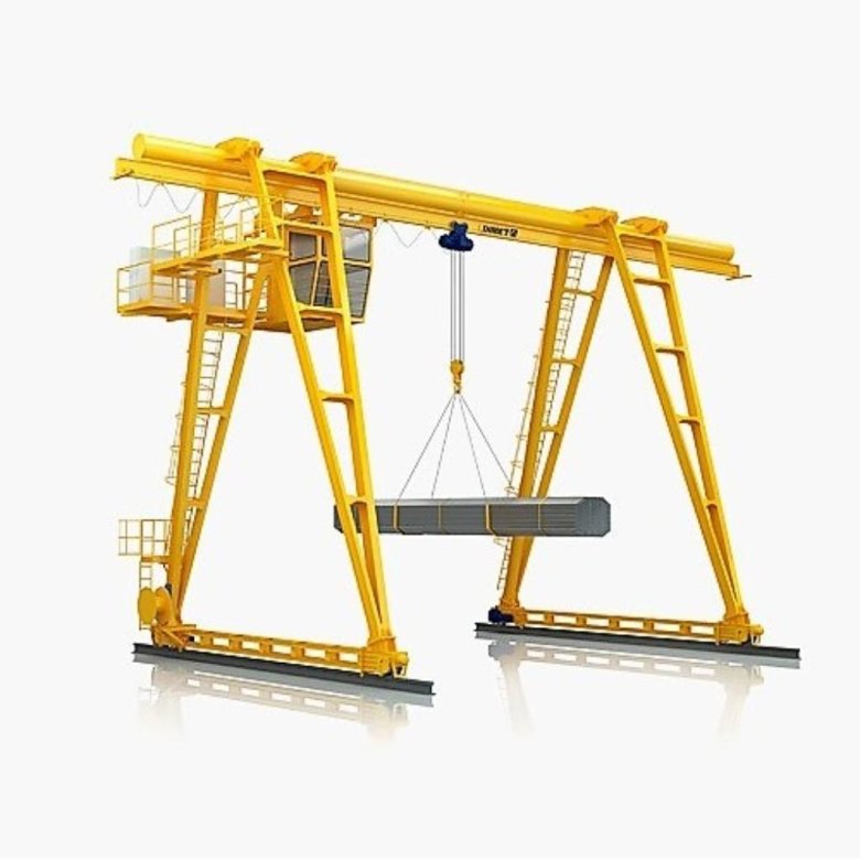 Фото крана на белом фоне