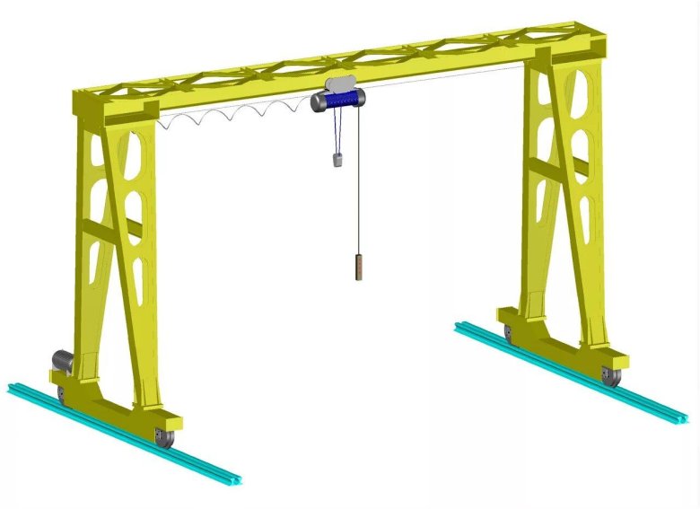Кран козловой (УПМ) Tor sb0902 1 т 3,5 м пролет 2,4 м