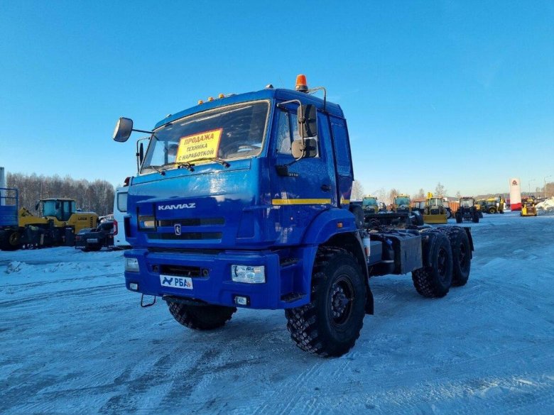 Седельный тягач камаз 65225-6212-47(rt)