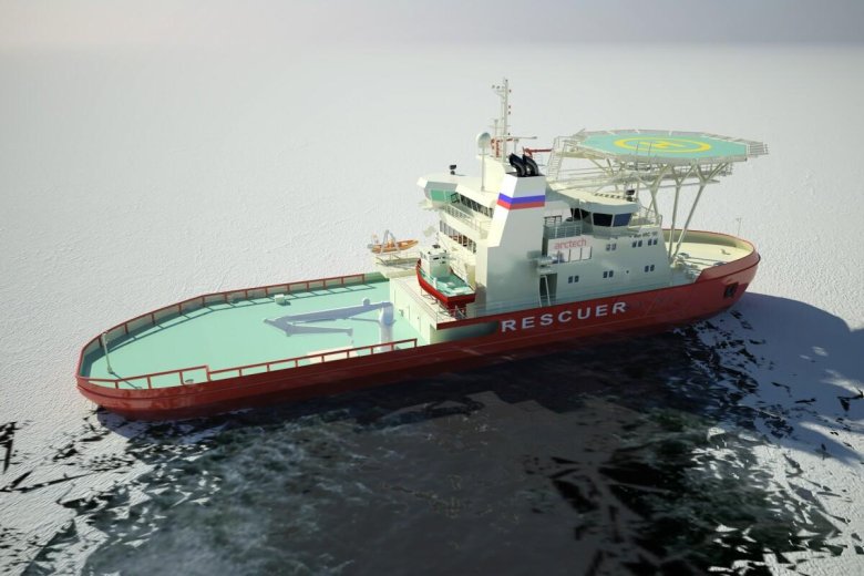 Асимметричный ледокол Балтика