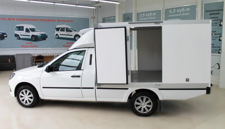 Лада Гранта ВИС 2349 рефрижератор фургон