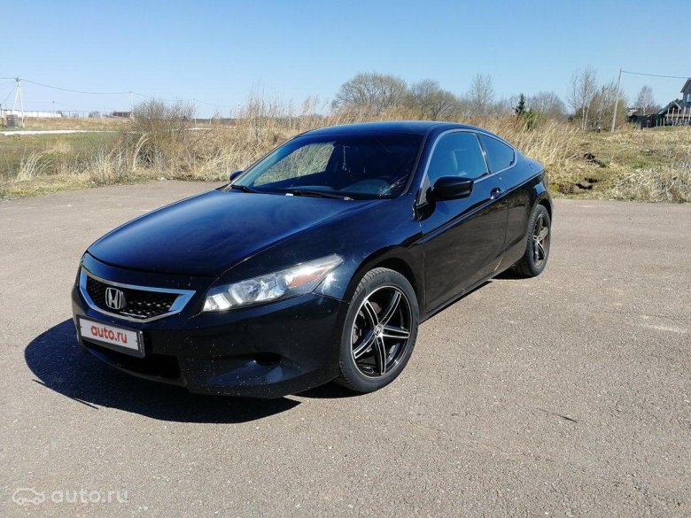 Хонда аккорд купе черная