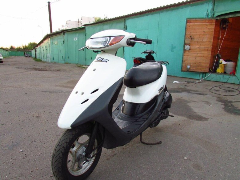Honda Dio 34 белый