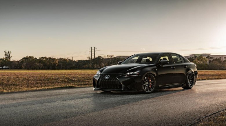 Lexus GS 350 F Sport черный