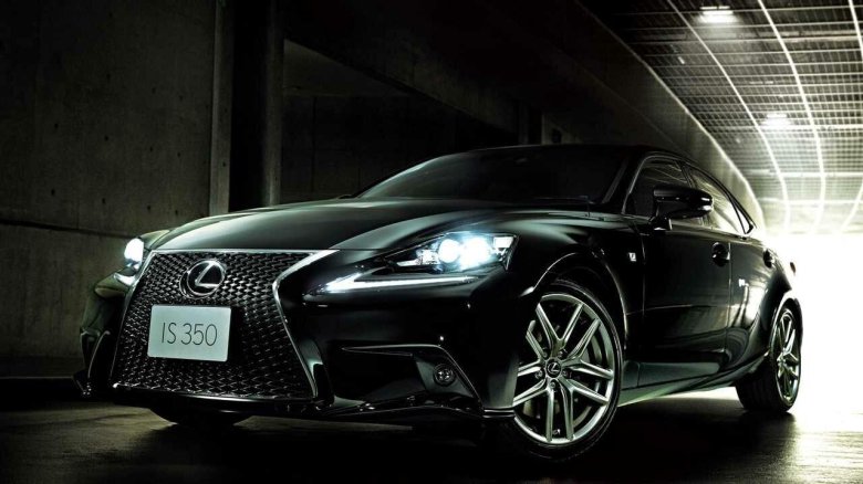 Lexus is 350 f Sport черный