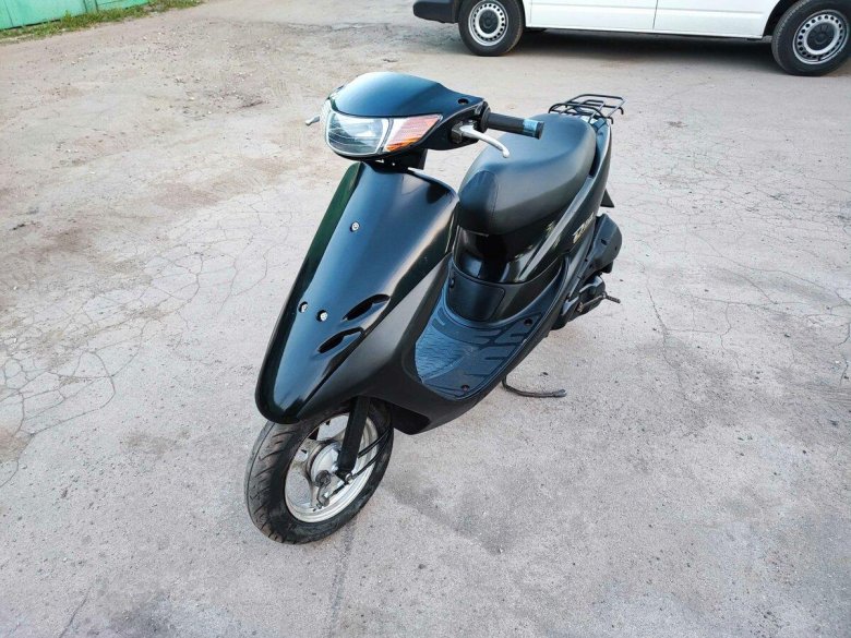 Хонда дио черный глянец