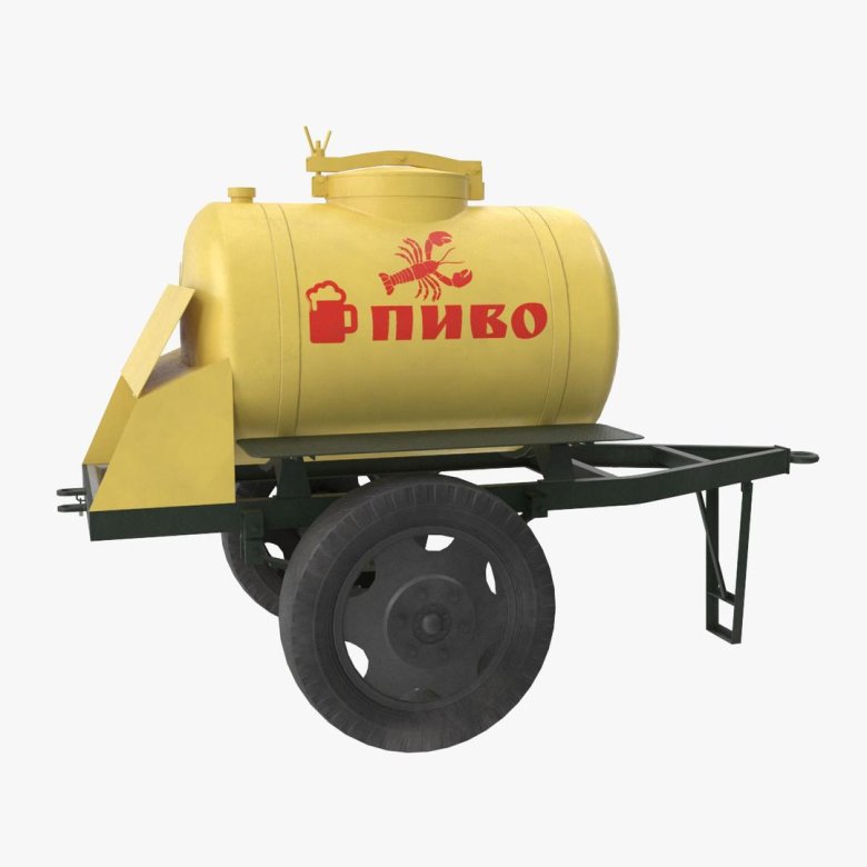 Прицеп бочка квас