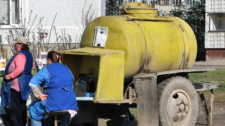 Квас цистерна СССР