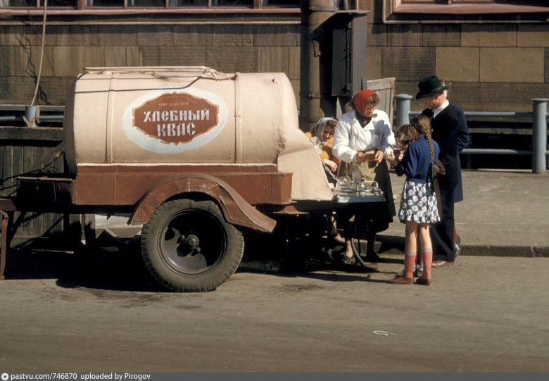 Бочка с квасом СССР