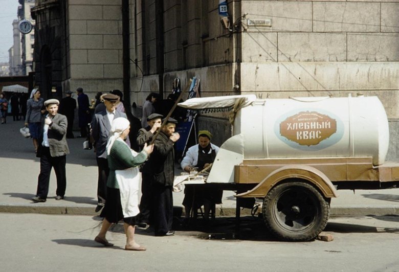 Бочка с квасом СССР