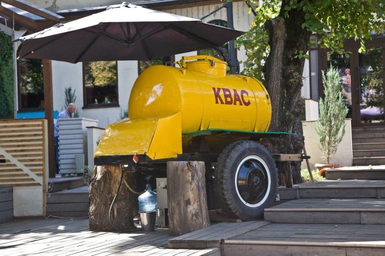 Бочка кваса изнутри