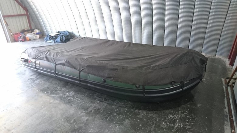 Хранение лодки ПВХ