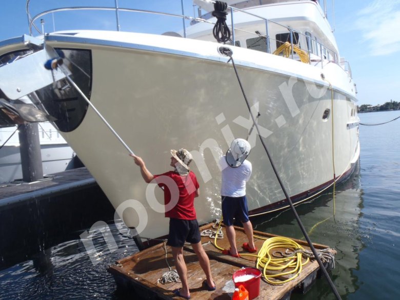 Уборка яхт и катеров