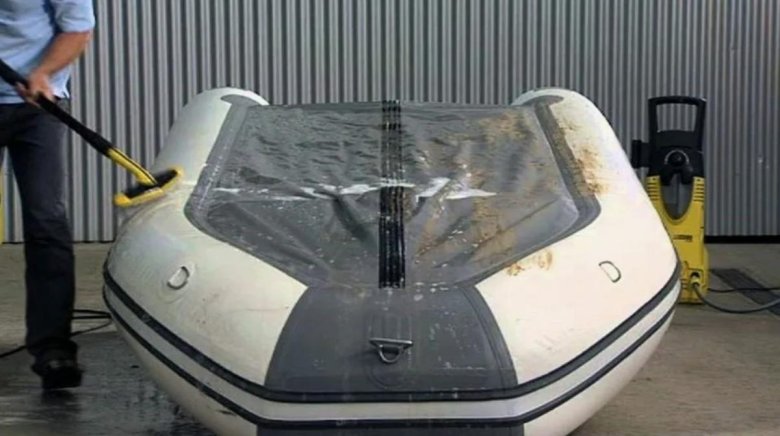 Мойка для лодки