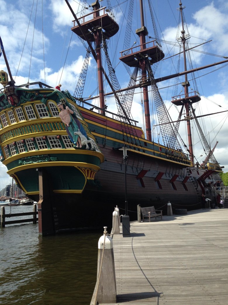 Амстердам корабль музей