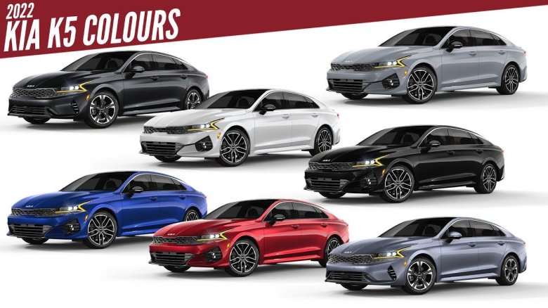 Kia k5 Colors