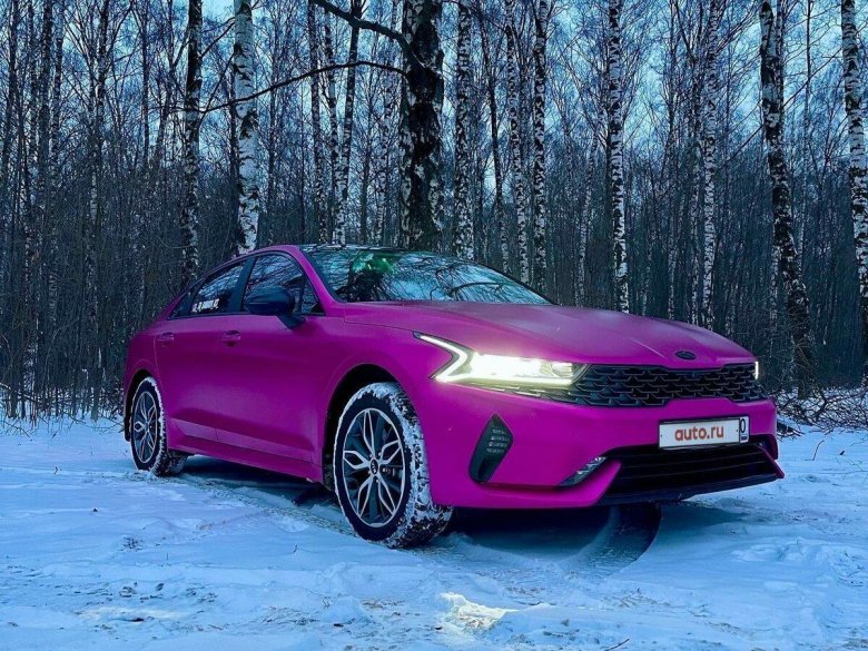 Киа к 5 розовая