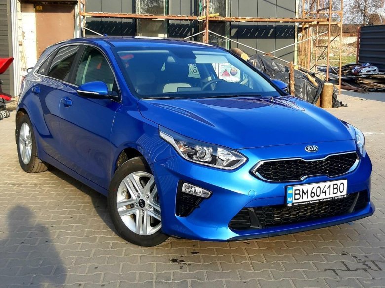 Kia Ceed 2019 синий