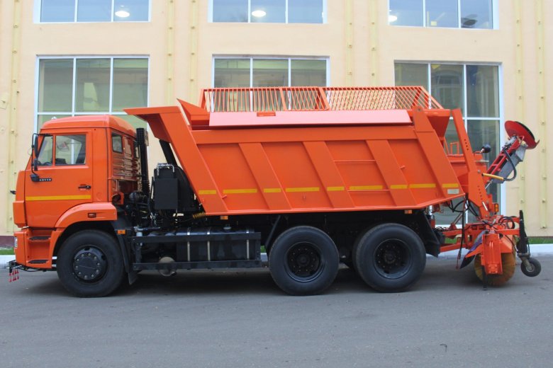 Эд-405а на базе самосвала КАМАЗ 65115