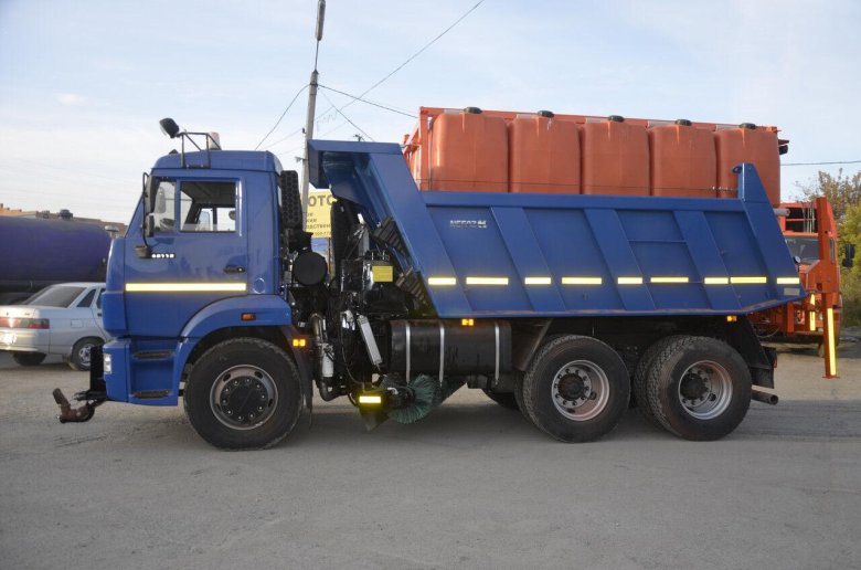 КДМ Эд 405а на базе самосвал КАМАЗ 65115