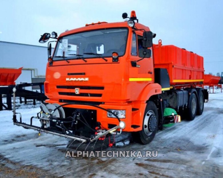 КАМАЗ 65115 поливомоечная машина КДМ