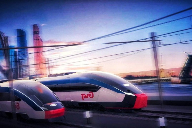 Проект скоростного поезда синара