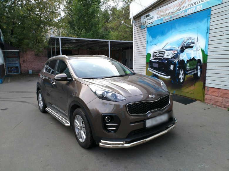 Kia Sportage 2017 обвесы