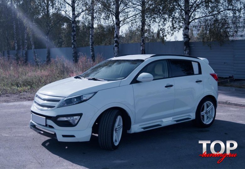 Обвес JSW на Kia Sportage 3