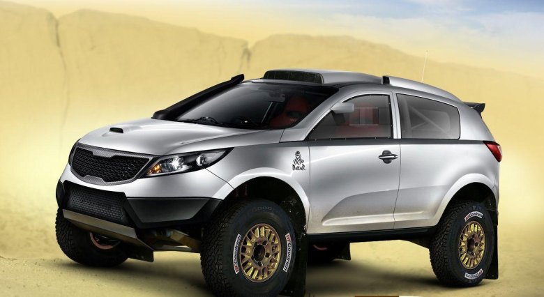 Kia Sportage 2 off Road Tuning