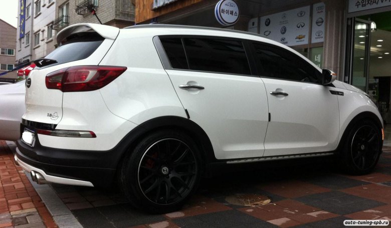 Киа Спортейдж 3 черные диски