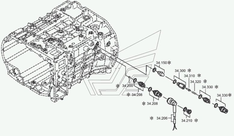 КПП zf9 КАМАЗ