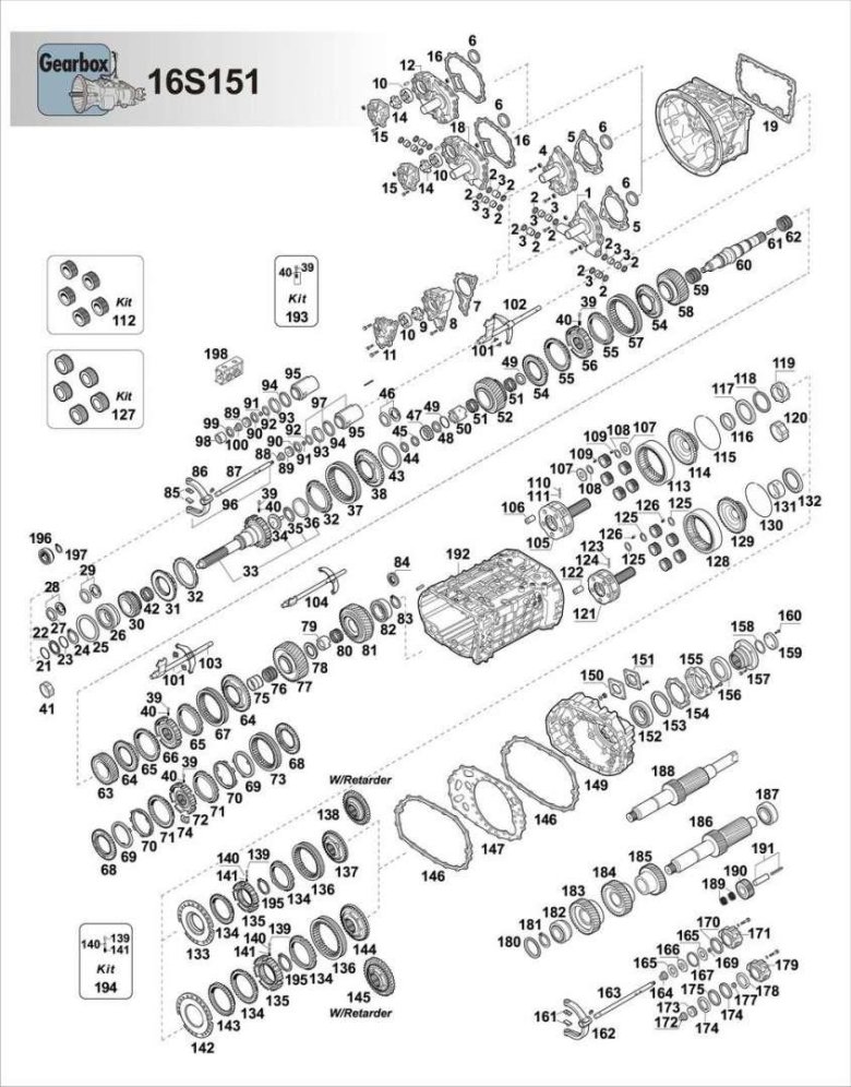 КПП КАМАЗ ZF 16s151