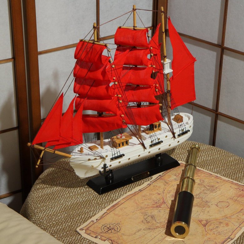 Подставка под модель парусника